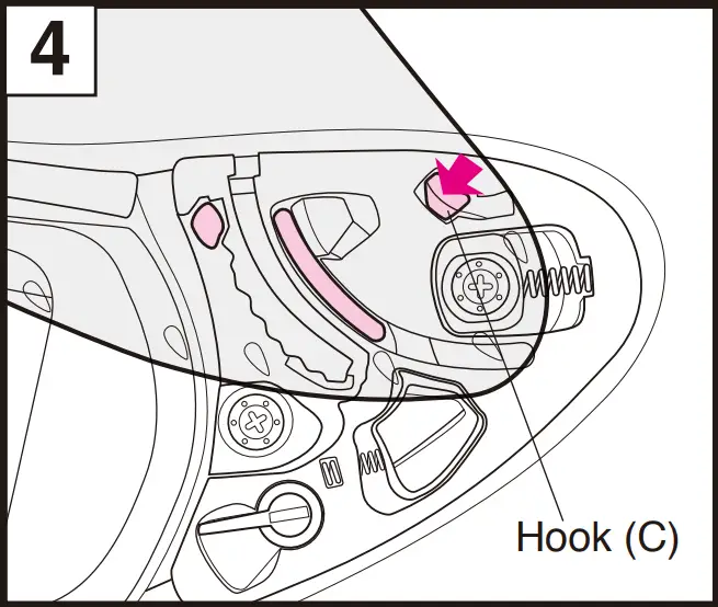 SHOEI CWR F2 Smoke Mirror Shield - Sheild Visitor 5