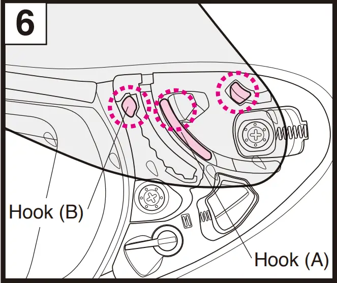 SHOEI CWR F2 Smoke Mirror Shield - Sheild Visitor 6