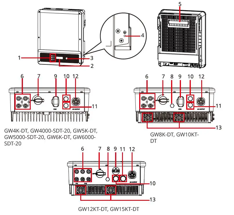 GOODWE-GW4K-DT-SDT-G2-Series-Grid-Tied-PV-Inverter-4