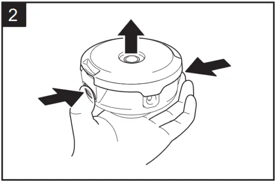 Replacing the nylon cord