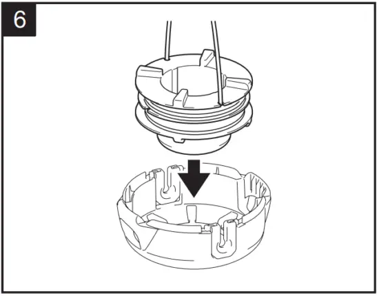 Replacing the nylon cord