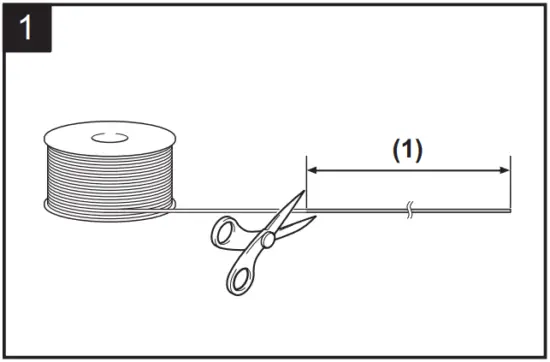 Replacing the nylon cord