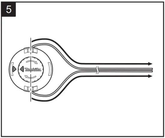 Replacing the nylon cord