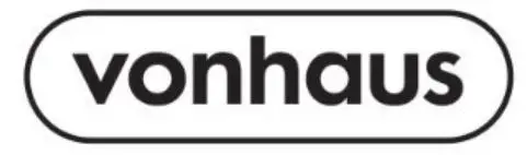 VonHaus-3500132-5-Tier-Black-Shelving-logo