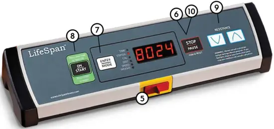 LIFESPAN FITNESS DT3 Under Desk Treadmill - FIG 1