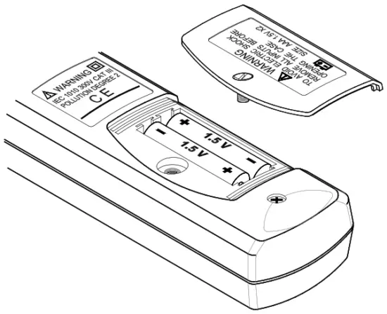 CHAUVIN ARNOUX F 65 Clamp meter Digital CAT III 600 V Display - Fig 4