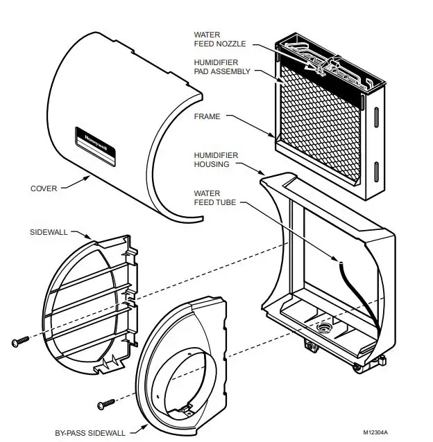 Honeywell-HE220-Humidifier-Installation-Kit-FIG-4