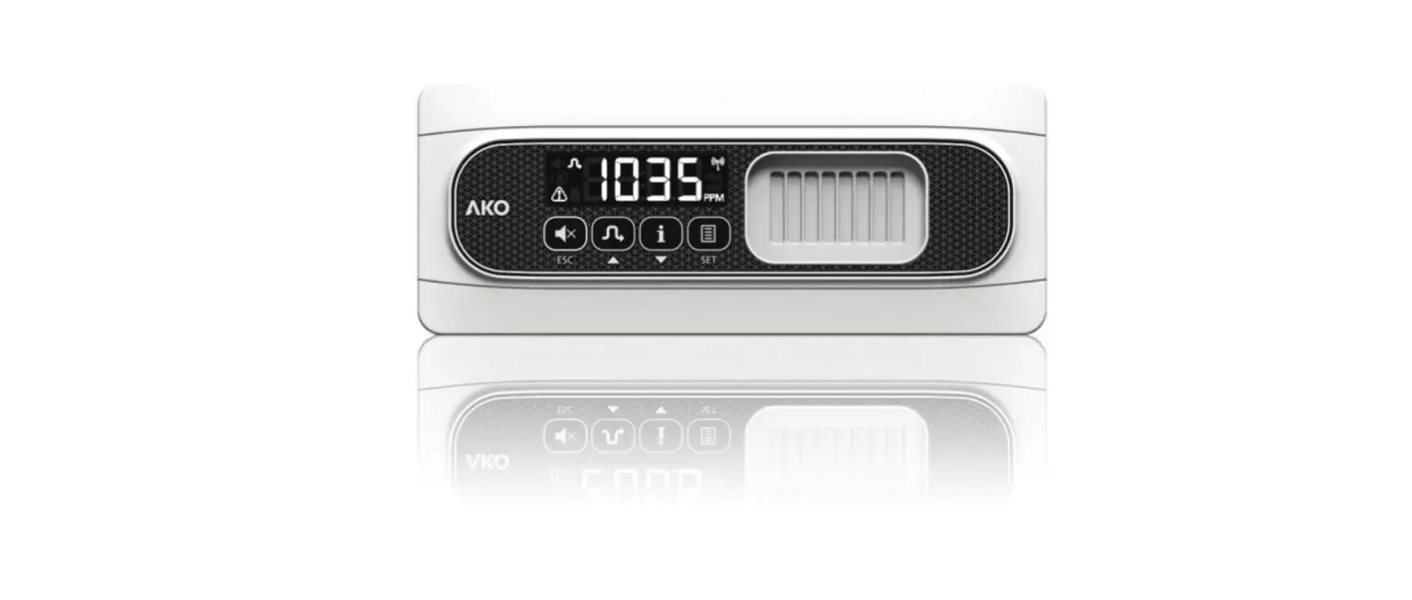 Ako 5757h412 Co2 Gas Transmitter User Guide