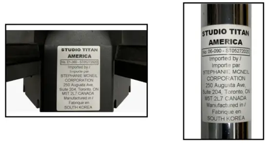 Studio Titan STA 01 380 Digital Studio Camera Stand - Fig 1