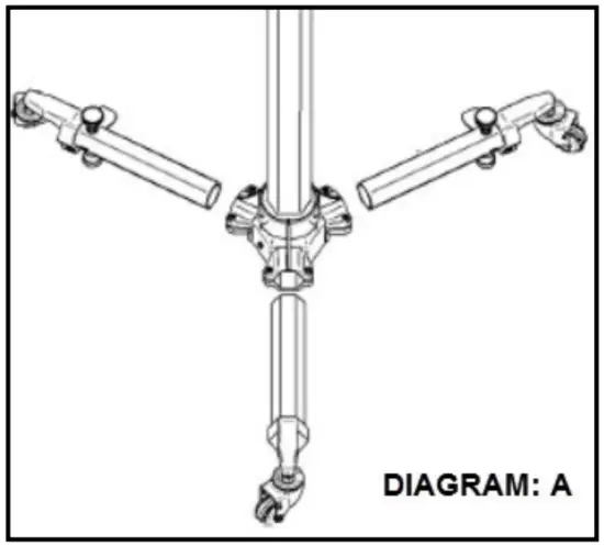 Studio Titan STA 01 380 Digital Studio Camera Stand - Fig 9