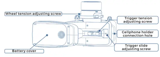 WFLY X9 2 4GHz 9CH FHSS LoRa Radio Transmitter - fig