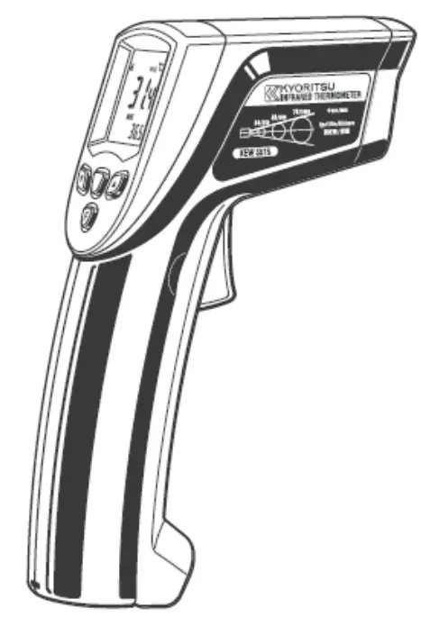 KYORITSU KEW 5515 Hand Held Infrared Thermometer