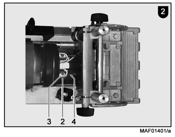 Turn the tool holding fixture