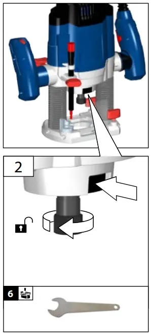 Starting-up the machine