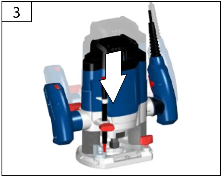 Starting-up the machine