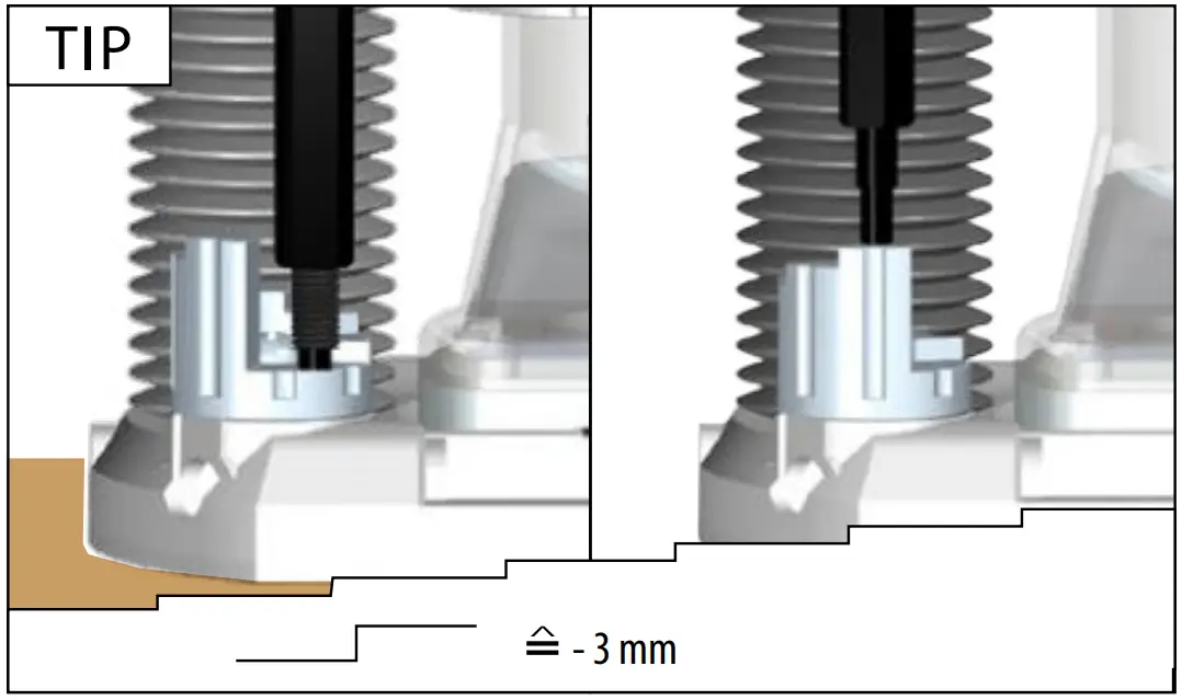 Starting-up the machine