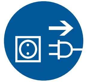 Starting-up the machine