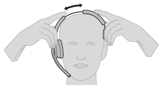 poly Savi 8210 UC Wireless DECT Headset System for Computer - Customise your