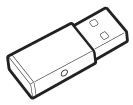 poly Savi 8210 UC Wireless DECT Headset System for Computer - DECT USB adapter