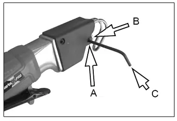 Clarke X-Pro CAT167 Air Sabre Saw - fig2