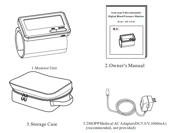 Joytech Healthcare DBP-6293 Arm-type Fully Automatic Digital Blood Pressure Monitor-fig4