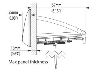 SCANSTRUT SC CW 06E ROKK Wireless Waterproof Phone Charging Pocket - fig 11