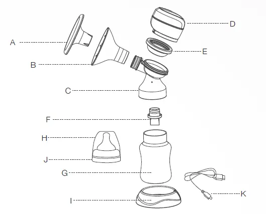 LOLA LYKKE 280322 Smart Electric Breast Pump-1