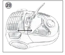 eta PRETO Electric Floor Vacuum Cleaner fig 10