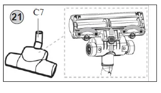 eta PRETO Electric Floor Vacuum Cleaner fig 11