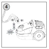 eta PRETO Electric Floor Vacuum Cleaner fig 4