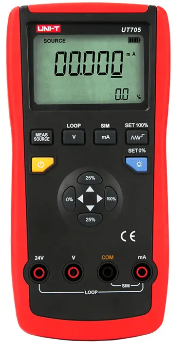 UNI T UT705 Current Loop Calibrator