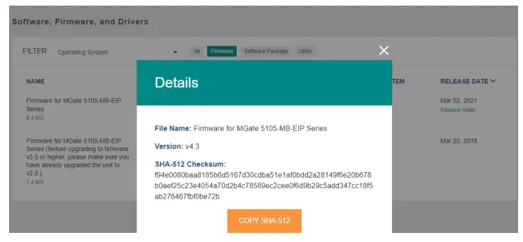 MOXA MGate 5000 Series Industrial Device Servers - DoS Defense 1