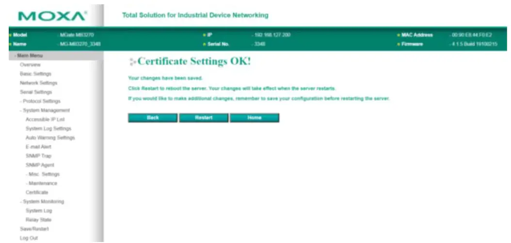 MOXA MGate 5000 Series Industrial Device Servers - Moxa Tech Note