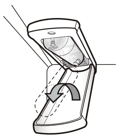 FINIVE Refrigerator Water Filter - out of the manifold hole
