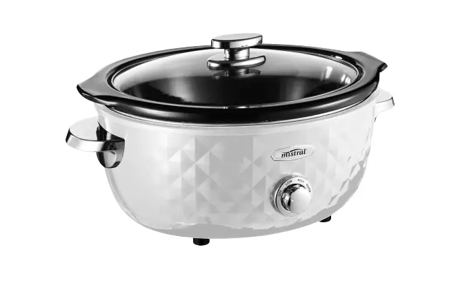 Mistral Mpsc220w 5.6 Litre Slow Cooker Instruction Manual