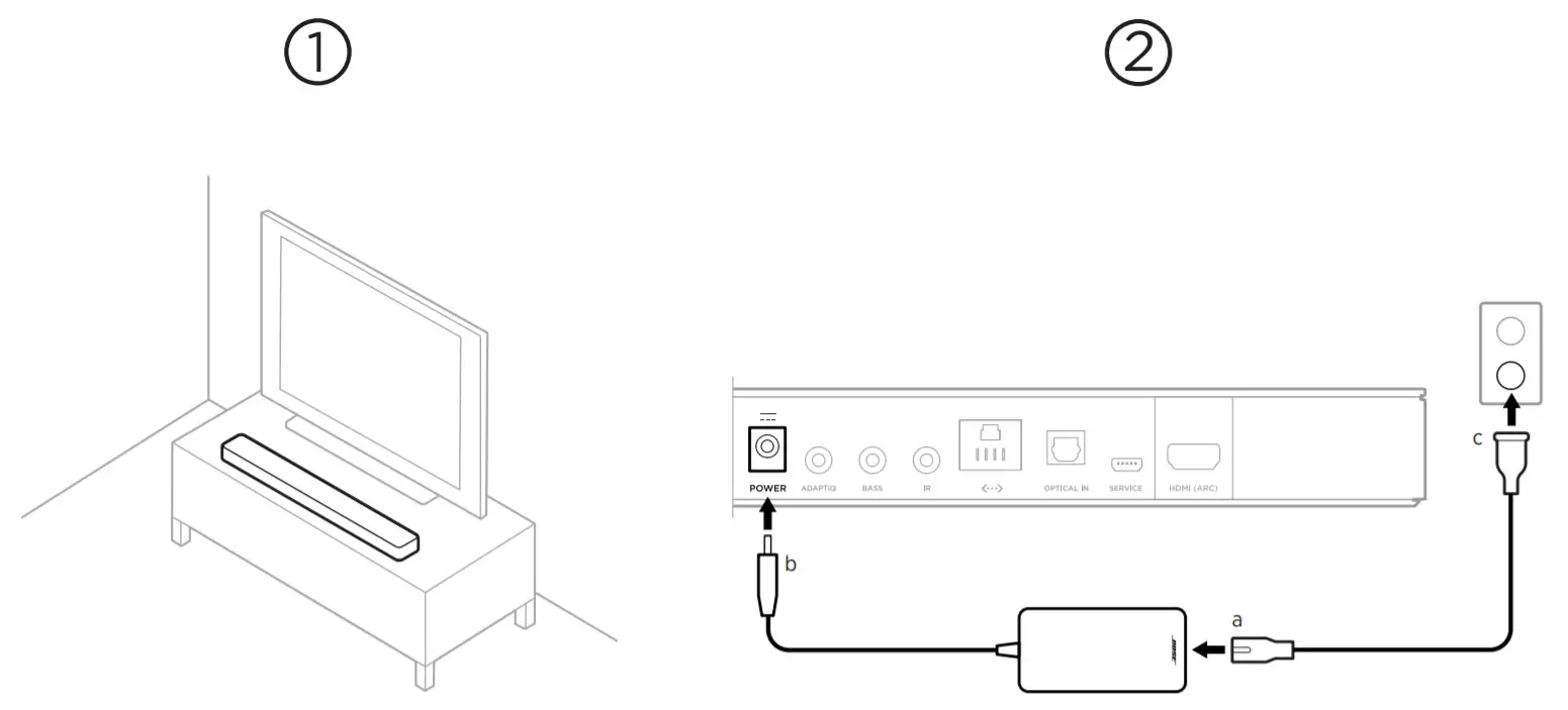 BOSE SOUNDBAR 500 -instructions
