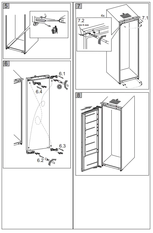 ASKO FN31831I Freezer fig 3