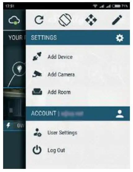 Shelly 2.5 2 Circuit WiFi Relay Switch - app1