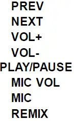 anko 43205752 Bluetooth Karaoke Microphone with Speaker fig (7)