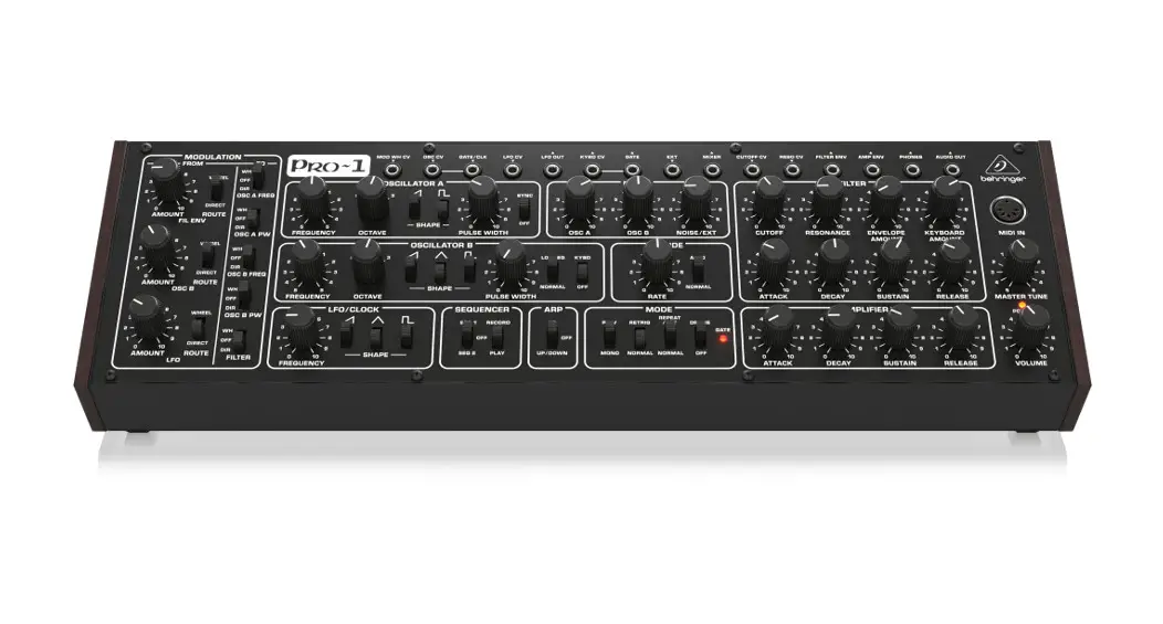 Behringer Pro-1 Analog Synthesizer User Guide