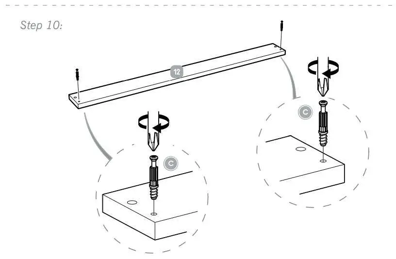 Silver Cross 1122920 Bromley Dresser Instruction Manual - How to Install 10