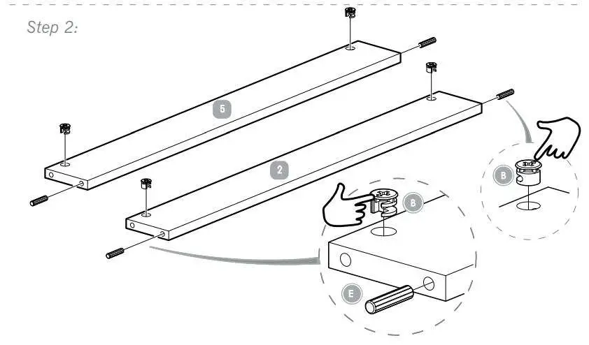 Silver Cross 1122920 Bromley Dresser Instruction Manual - How to Install 2