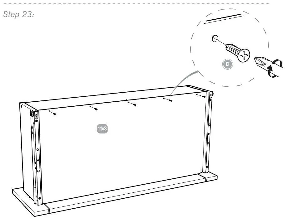 Silver Cross 1122920 Bromley Dresser Instruction Manual - How to Install 23