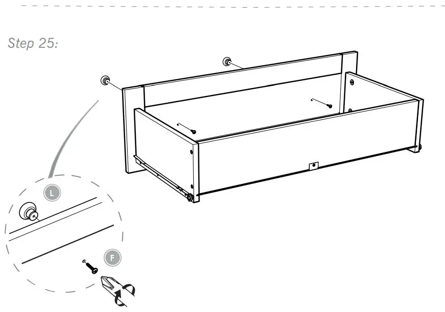 Silver Cross 1122920 Bromley Dresser Instruction Manual - How to Install 25
