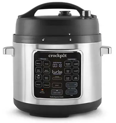 crockpot express CSC062 Turbo Express Pressure Multi-Cooker-PRO