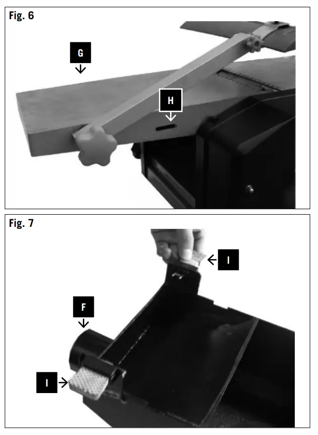 scheppach HMS850 Planer Thicknesser Fig 5