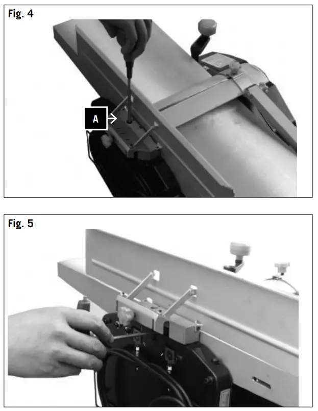 scheppach HMS850 Planer Thicknesser Fig 6