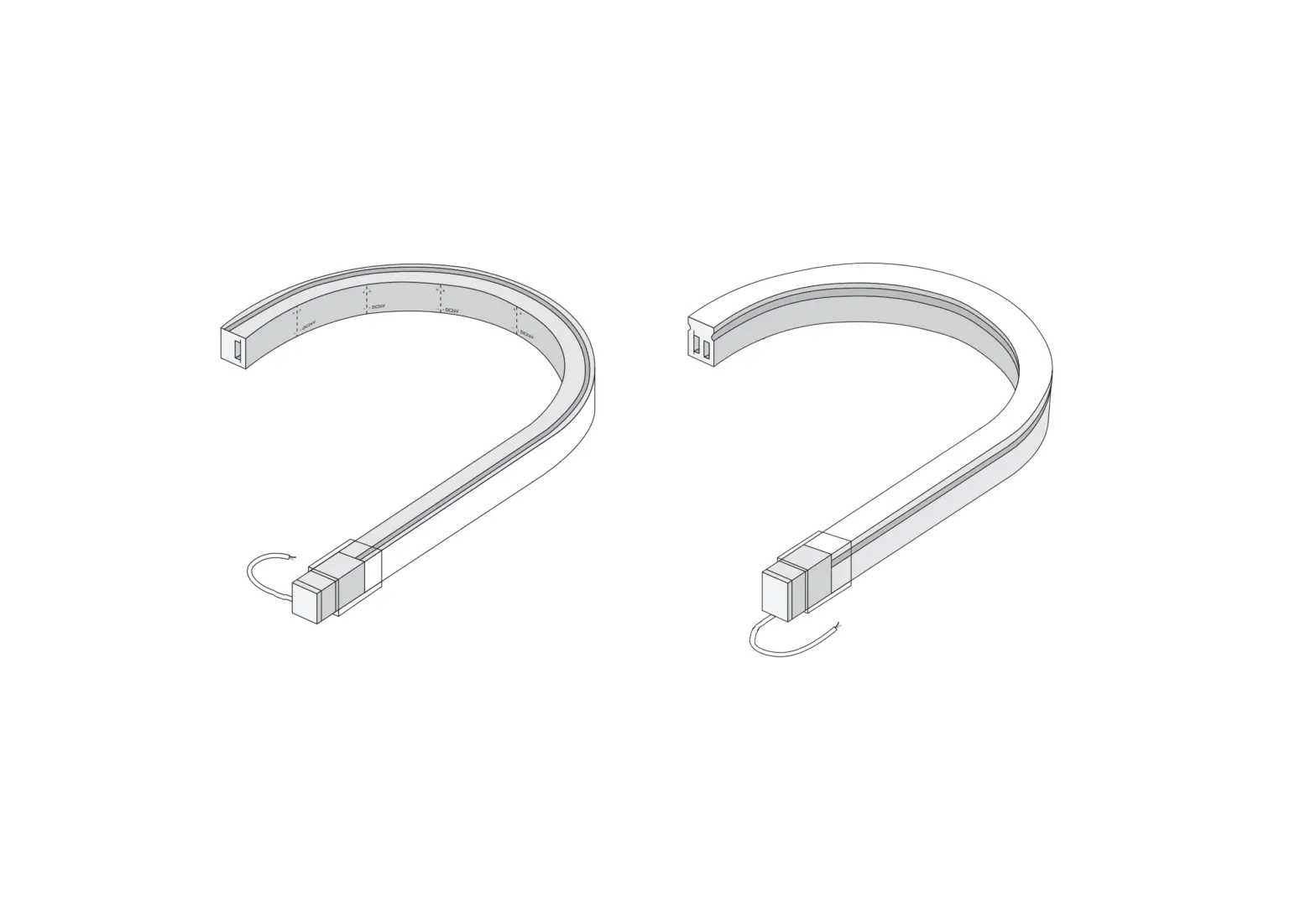 Collingwood Lighting Lsnt Neon Strip Light Instruction Manual