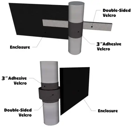 FALCON RIDGE HO-10002-DRW01 Honda Pioneer 1000-2Soft Door Rear Window Combo-fig3