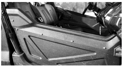 FALCON RIDGE HO-10002-DRW01 Honda Pioneer 1000-2Soft Door Rear Window Combo-fig4